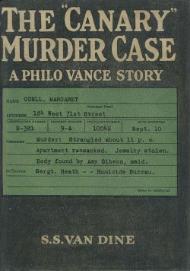 The Canary Murder Case